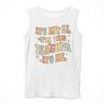 It's Me Hi I'm The Teacher It's Me Groovy Teacher Men Tank Top, Groovy Teacher Gifts, funny design