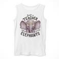 Just a Teacher Who Loves Elephants Elephant Lover Educator Men Tank Top, funny design Just a Teacher Who Loves Elephants Elephant Lover Educator Men Tank Top, funny design