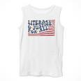 Literacy Justice For All Teacher Men Tank Top, funny design