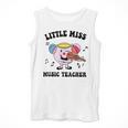 Little Miss Music Teacher Music Teacher Team Men Tank Top, funny design