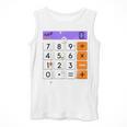 Math Teacher Halloween Costume Calculator Math Pun Men Tank Top, funny design Math Teacher Halloween Costume Calculator Math Pun Men Tank Top, funny design