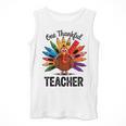One Thankful Teacher Thanksgiving TurkeyCute Pencil Men Tank Top, funny design One Thankful Teacher Thanksgiving TurkeyCute Pencil Men Tank Top, funny design