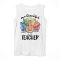 One Thankful Teacher Turkey Pencil Thanksgiving Teachers Men Tank Top, funny design One Thankful Teacher Turkey Pencil Thanksgiving Teachers Men Tank Top, funny design