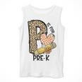 P Is For Pre K Teacher Leopard First Day Of School For Men Women Girls Kids Men Tank Top, funny design