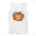 Pi Day Pumpkin Pi Math Teacher Halloween Costume Men Tank Top, funny design