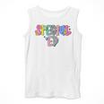 Retro Checkered Special Education Teacher Back To School Men Tank Top, funny design