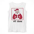 Retro All Done Christmas Special Ed Teacher Team Santa Women Men Tank Top, funny design Retro All Done Christmas Special Ed Teacher Team Santa Women Men Tank Top, funny design