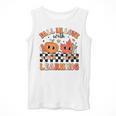 Retro Fall In Love With Learning Autumn Pumpkin Teacher Men Tank Top, funny design Retro Fall In Love With Learning Autumn Pumpkin Teacher Men Tank Top, funny design