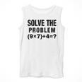 Solve The Problem 9×74 Math Teacher Men Tank Top, funny design Solve The Problem 9×74 Math Teacher Men Tank Top, funny design