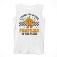 I Teach The Cutest Pumpkins In The Patch Groovy Teacher Fall Men Tank Top, Groovy Teacher Gifts, funny design