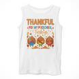 Teach Thanksgiving Teacher Thankful For My Preschool Turkeys Men Tank Top, funny design