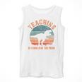 Teaching Is A Walk In The Park Teacher T-Rex Retro Men Tank Top, funny design Teaching Is A Walk In The Park Teacher T-Rex Retro Men Tank Top, funny design