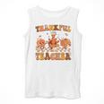 Thankful Teacher Retro Groovy Thanksgiving Fall Women Men Men Tank Top, Groovy Teacher Gifts, funny design Thankful Teacher Retro Groovy Thanksgiving Fall Women Men Men Tank Top, Groovy Teacher Gifts, funny design