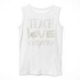 Vintage Teach Love Inspire Red For Ed Teacher Supporter Men Women Girls Kids Men Tank Top, funny design