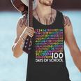 100th Day Of School Teacher Kids 100 Days Math Numbers Men Tank Top, gift for family, gift for coworker