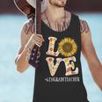 4th Grade Teacher Love Autumn Fall Sunflower Appreciation Men Tank Top, 4th Grade Teacher Tank Tops, gift for family, gift for coworker 4th Grade Teacher Love Autumn Fall Sunflower Appreciation Men Tank Top, 4th Grade Teacher Tank Tops, gift for family, gift for coworker