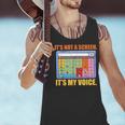 AAC Awareness AAC Teacher It's Not A Screen It's My Voice Men Women Men Tank Top, gift for family, gift for coworker
