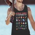 ABC School Nurse Alphabet Student Teacher Health Worker Men Tank Top, gift for family, gift for coworker