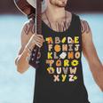 Alphabet Turkey Thanksgiving Costume Preschool Teacher Men Women Men Tank Top, gift for family, gift for coworker Alphabet Turkey Thanksgiving Costume Preschool Teacher Men Women Men Tank Top, gift for family, gift for coworker