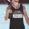 Avoid Negativity Math Teacher Men Tank Top, gift for family, gift for coworker