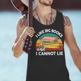 I Like Big Books Cannot Lie Librarian Reading Teacher Men Tank Top, gift for family, gift for coworker I Like Big Books Cannot Lie Librarian Reading Teacher Men Tank Top, gift for family, gift for coworker
