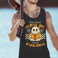 You Can't Scare Me I Teach Preschool Teacher Halloween Ghost Men Tank Top, gift for family, gift for coworker You Can't Scare Me I Teach Preschool Teacher Halloween Ghost Men Tank Top, gift for family, gift for coworker