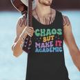 Chaos But Make It Academic Teacher Back To School Men Tank Top, gift for family, gift for coworker Chaos But Make It Academic Teacher Back To School Men Tank Top, gift for family, gift for coworker