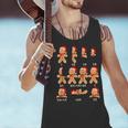 Christmas Math Teacher Equation Gingerbread With Santa Hat Men Women Men Tank Top, gift for family, gift for coworker