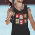 Christmas Teacher Stamps Men Tank Top, gift for family, gift for coworker