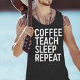 Coffee Teach Sleep Repeat Shirt Coffee Men Women Teacher Men Tank Top, gift for family, gift for coworker Coffee Teach Sleep Repeat Shirt Coffee Men Women Teacher Men Tank Top, gift for family, gift for coworker