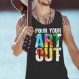 Cool Artist For Men Women Painter Art Teacher Paint Artists Men Tank Top, gift for family, gift for coworker
