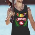 Crayon Box Fun Teacher Student Crayon Squad Halloween 2023 Men Tank Top, gift for family, gift for coworker Crayon Box Fun Teacher Student Crayon Squad Halloween 2023 Men Tank Top, gift for family, gift for coworker