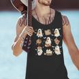 Cute Ghosts Reading Book Bookworm Halloween History Teacher Men Tank Top, History Teacher Tank Tops, gift for family, gift for coworker Cute Ghosts Reading Book Bookworm Halloween History Teacher Men Tank Top, History Teacher Tank Tops, gift for family, gift for coworker