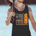 Cute Teacher Halloween For Women Men Teacher Pumpkin Men Tank Top, gift for family, gift for coworker