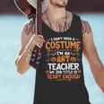 I Don't Need a Costume I'm An Art Teacher Retro Halloween Men Tank Top, gift for family, gift for coworker