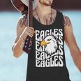 Eagles School Sports Fan Team Spirit Teacher Parent Student Men Tank Top, gift for family, gift for coworker