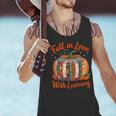 Fall In Love With Learning Book Lover Autumn Pumpkin Teacher Men Tank Top, gift for family, gift for coworker Fall In Love With Learning Book Lover Autumn Pumpkin Teacher Men Tank Top, gift for family, gift for coworker