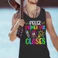 Feliz Primer Dia De Clases Kids Girl Teacher Spanish School Men Tank Top, gift for family, gift for coworker Feliz Primer Dia De Clases Kids Girl Teacher Spanish School Men Tank Top, gift for family, gift for coworker