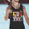 Fri-Yay Happy Friday Lovers Teacher Weekend Women Men Tank Top, gift for family, gift for coworker Fri-Yay Happy Friday Lovers Teacher Weekend Women Men Tank Top, gift for family, gift for coworker
