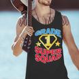 Grade 1 Super Squad Superhero Teacher Team Men Tank Top, Super Teacher Tank Tops, gift for family, gift for coworker Grade 1 Super Squad Superhero Teacher Team Men Tank Top, Super Teacher Tank Tops, gift for family, gift for coworker