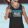 Grammar Police Comma Unit English Teacher Grammar Teacher For Men Women Men Tank Top, English Teacher Tank Tops, gift for family, gift for coworker