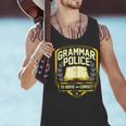 Grammar Police To Serve And Correct English Teacher Men Tank Top, English Teacher Tank Tops, gift for family, gift for coworker Grammar Police To Serve And Correct English Teacher Men Tank Top, English Teacher Tank Tops, gift for family, gift for coworker