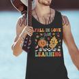Groovy Fall In Love With Learning Autumn Pumpkin Teacher Men Tank Top, Groovy Teacher Tank Tops, gift for family, gift for coworker Groovy Fall In Love With Learning Autumn Pumpkin Teacher Men Tank Top, Groovy Teacher Tank Tops, gift for family, gift for coworker