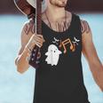 Halloween Music Note Ghost Teacher Fall Musical Instrument Men Tank Top, gift for family, gift for coworker Halloween Music Note Ghost Teacher Fall Musical Instrument Men Tank Top, gift for family, gift for coworker