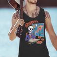 Halloween Skeleton Geography Teacher Pumpkin Bats Classroom Men Tank Top, gift for family, gift for coworker Halloween Skeleton Geography Teacher Pumpkin Bats Classroom Men Tank Top, gift for family, gift for coworker