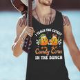 Halloween Teacher Cutest Candy Corn Groovy Spooky Teachers Men Tank Top, Groovy Teacher Tank Tops, gift for family, gift for coworker