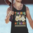 Halloween Teaching My Boos Cute Ghost Teacher Life Costume Men Tank Top, gift for family, gift for coworker Halloween Teaching My Boos Cute Ghost Teacher Life Costume Men Tank Top, gift for family, gift for coworker