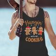 Hangin With My Cookies Gingerbread Women Christmas Teacher Men Tank Top, gift for family, gift for coworker