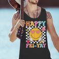 Happy Fri-Yay Groovy Teacher Friday Weekend Fri Yay Men Tank Top, Groovy Teacher Tank Tops, gift for family, gift for coworker