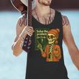 HUGvyn Halloween Skeleton Six Seven 67 Meme PEMDAS Teacher Men Tank Top, gift for family, gift for coworker